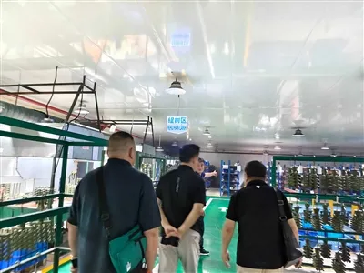 Kanadískur viðskiptavinur heimsækir framleiðslustöðina okkar til að styrkja samstarfið